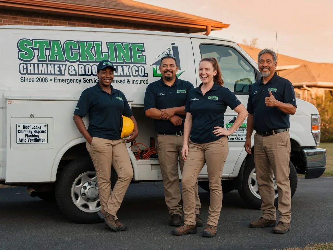 Chimney flashing repair company in Townsend, TN